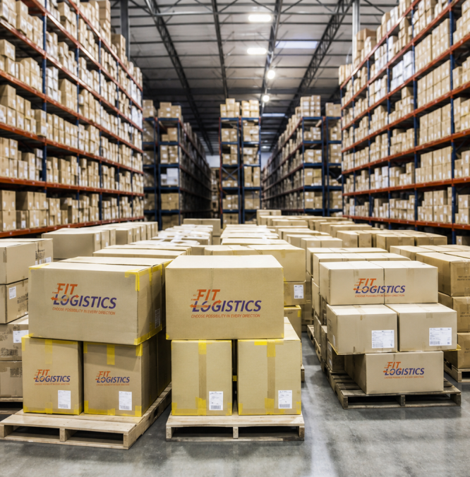 Depozit Fit Logistics pentru fulfillment, depozitare marfă și procesare comenzi eCommerce în România